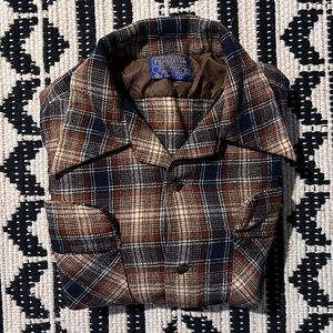 60s Vintage Pendleton Women’s Flannel Size M